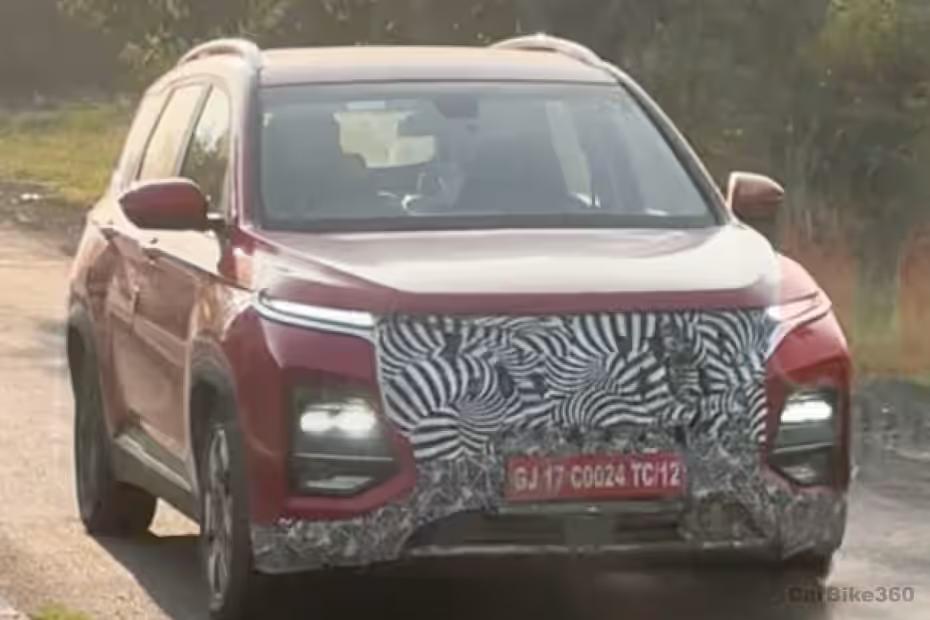 एमजी हेक्टर फेसलिफ्ट एमजी हेक्टर फेसलिफ्ट