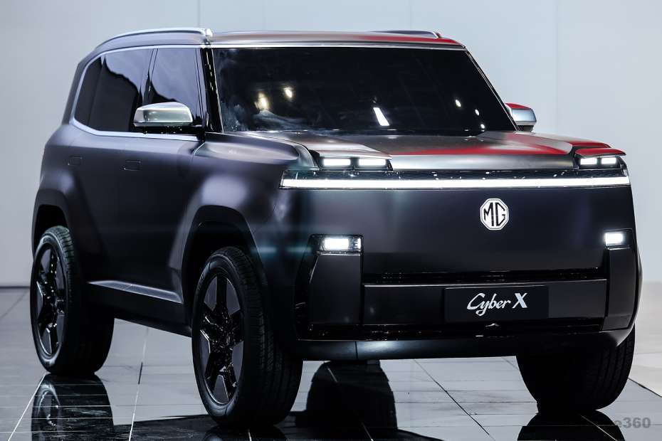MG Cyber X Right Front Three Quarter MG Cyber X Right Front Three Quarter