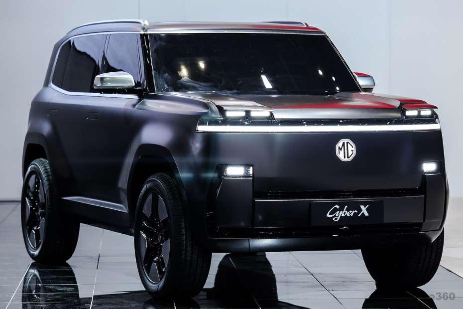 MG Cyber X Right Front Three Quarter MG Cyber X Right Front Three Quarter