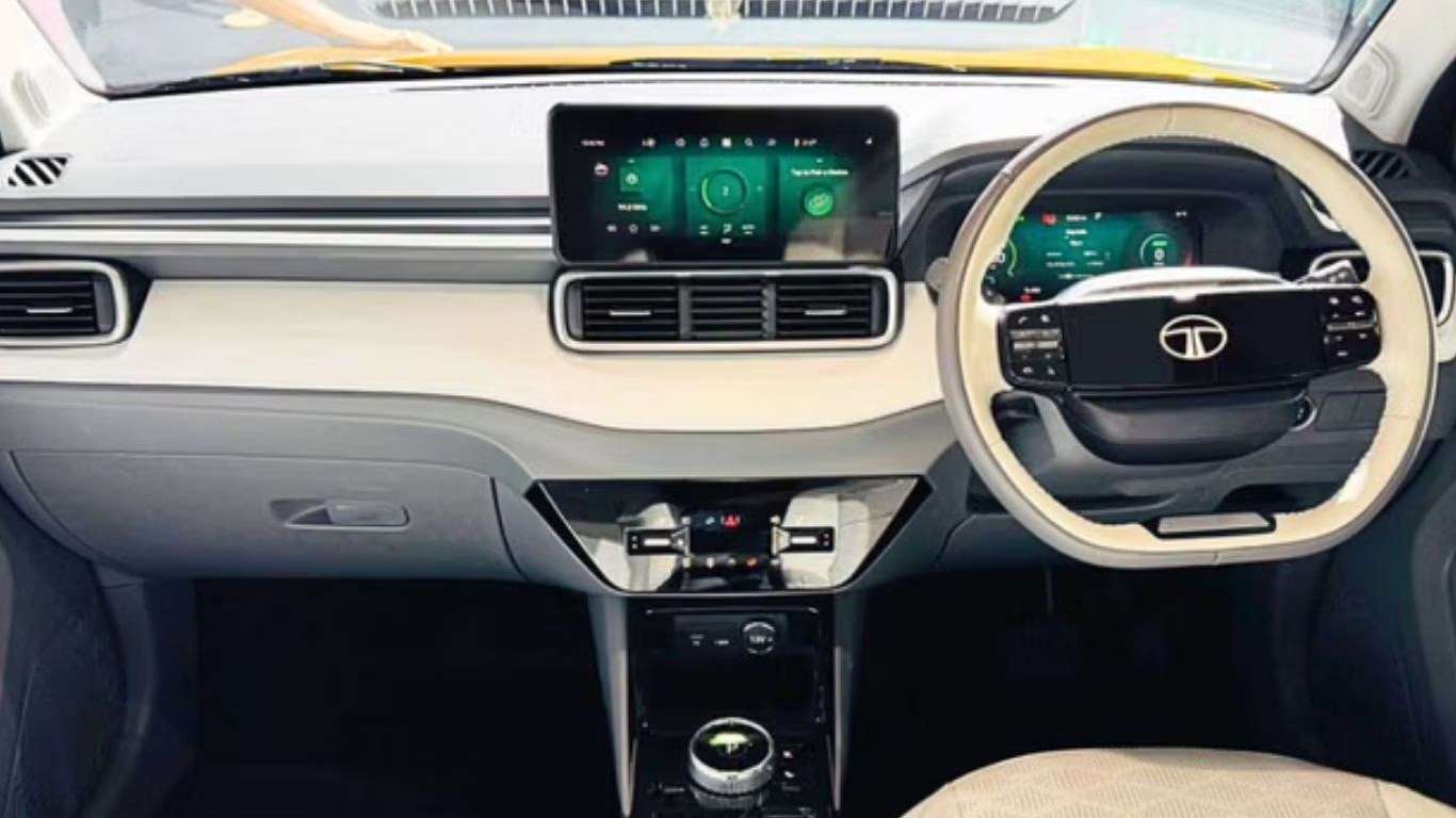 Tata Punch EV facelift-interiors