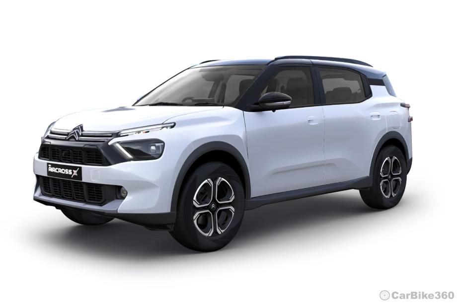 Aircross X Polar White With Perlanera Black Color Aircross X Polar White With Perlanera Black Color