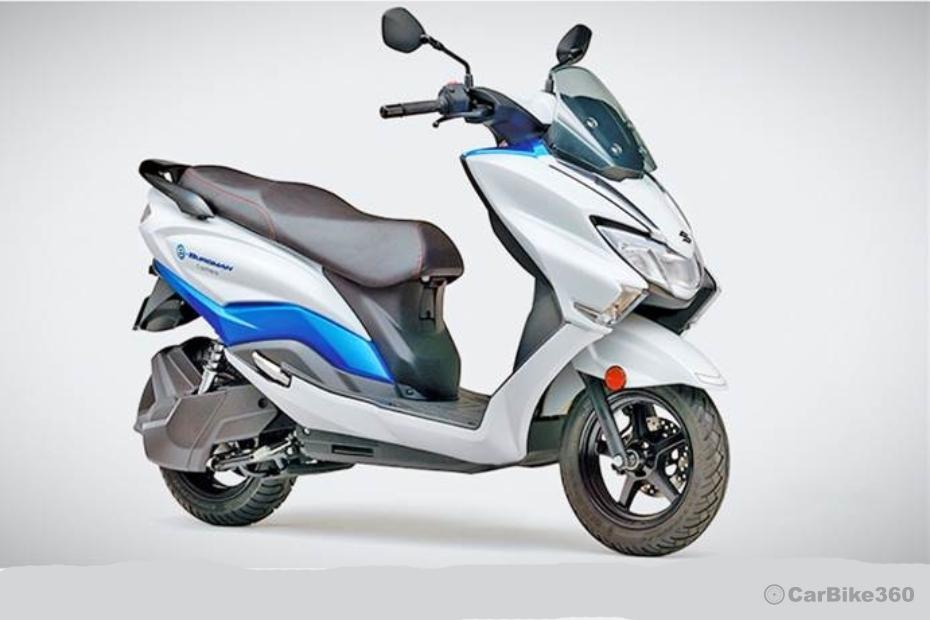 Suzuki Burgman Electric Right Front Three Quarter Suzuki Burgman Electric Right Front Three Quarter