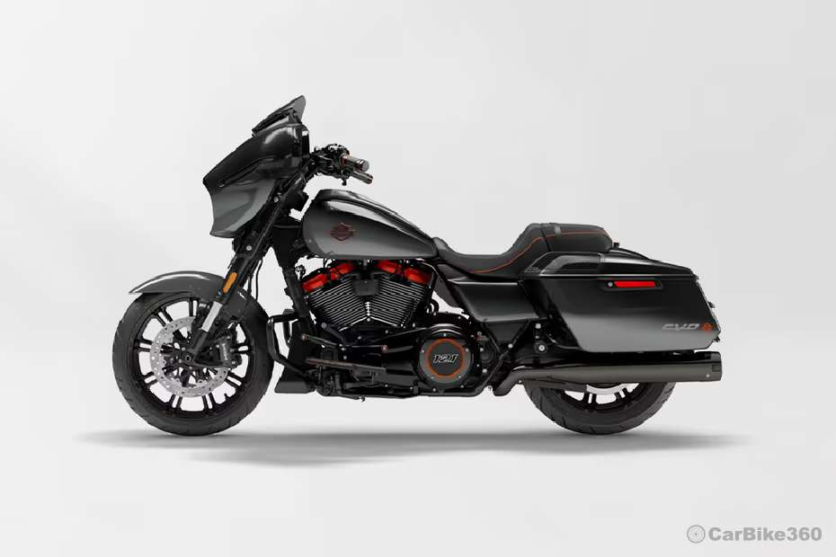 Harley-Davidson CVO Street Glide Left Side View Harley-Davidson CVO Street Glide Left Side View