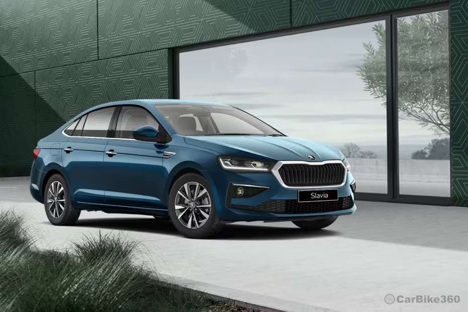 Skoda Slavia Front Right Three Quarter Skoda Slavia Front Right Three Quarter