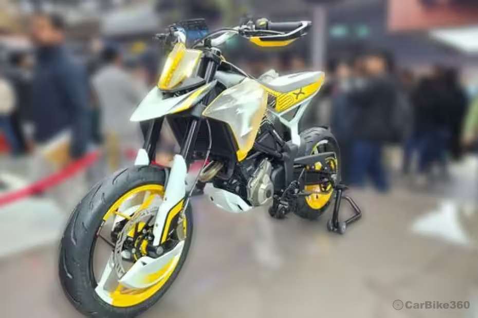 TVS Apache RTX 450 Left Front Three Quarter TVS Apache RTX 450 Left Front Three Quarter