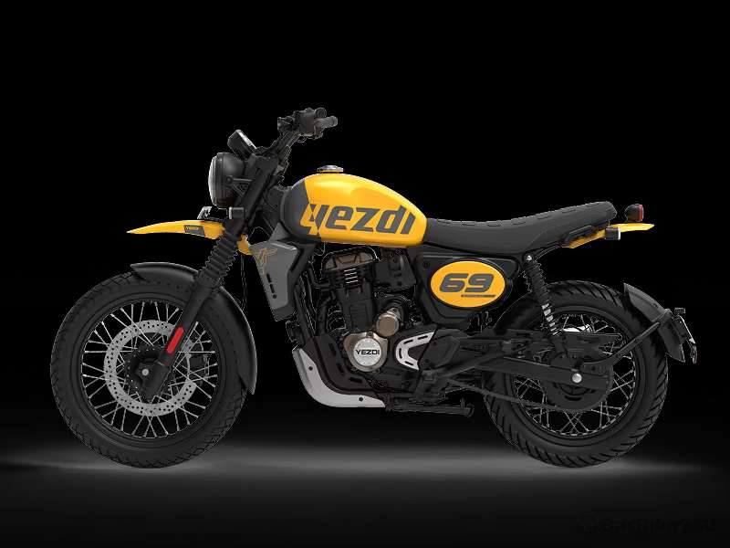 Yezdi Motorcycles Scrambler Left Side View Yezdi Motorcycles Scrambler Left Side View