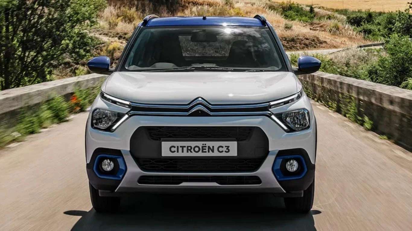 Citroen C3 front view Citroen C3 front view
