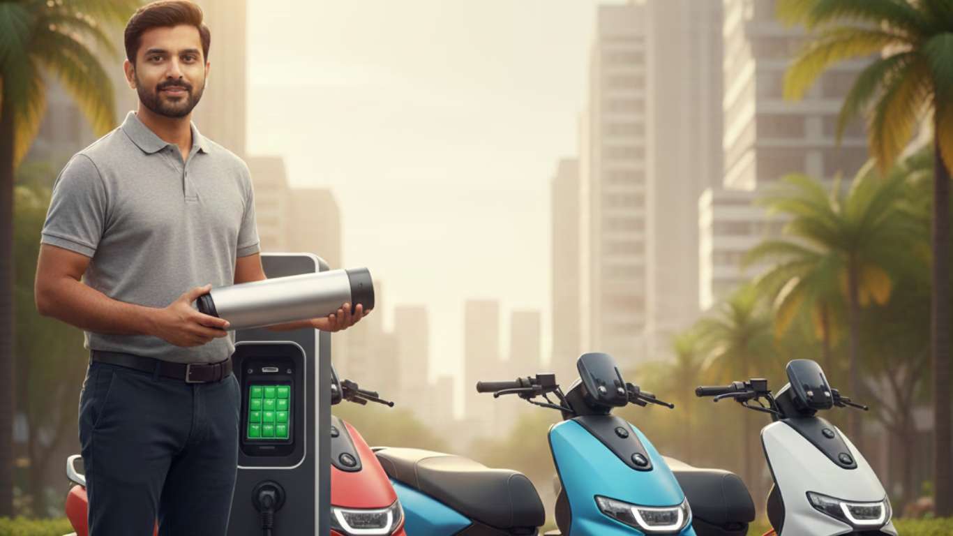 Best Electric Scooters with Removable Batteries in India 2025