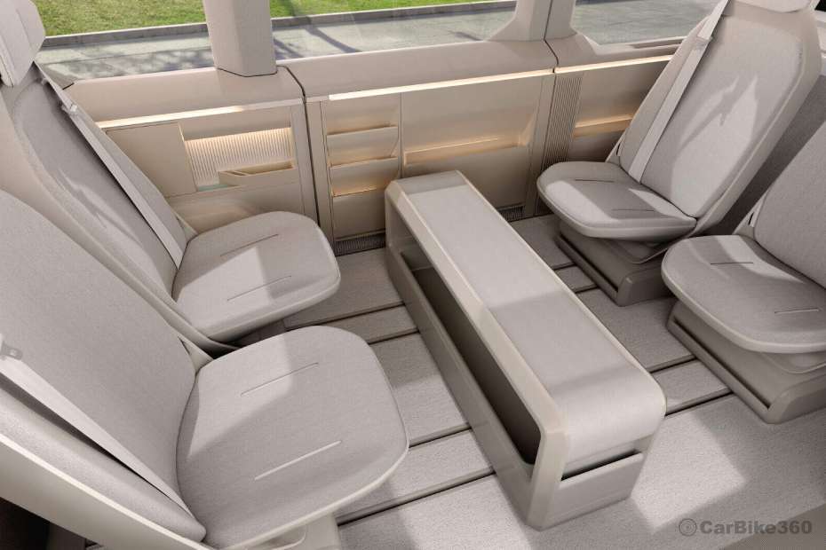 Kia PV5 Rear Seat View Kia PV5 Rear Seat View