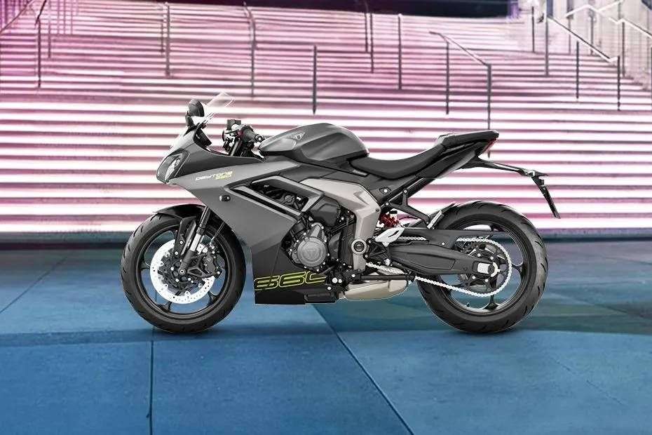 Triumph Daytona 660 Left Side View Triumph Daytona 660 Left Side View