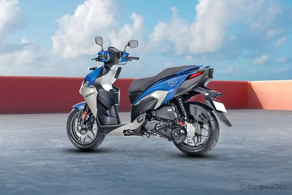 Hero Xoom 125 Rear Left Three Quarter View Hero Xoom 125 Rear Left Three Quarter View