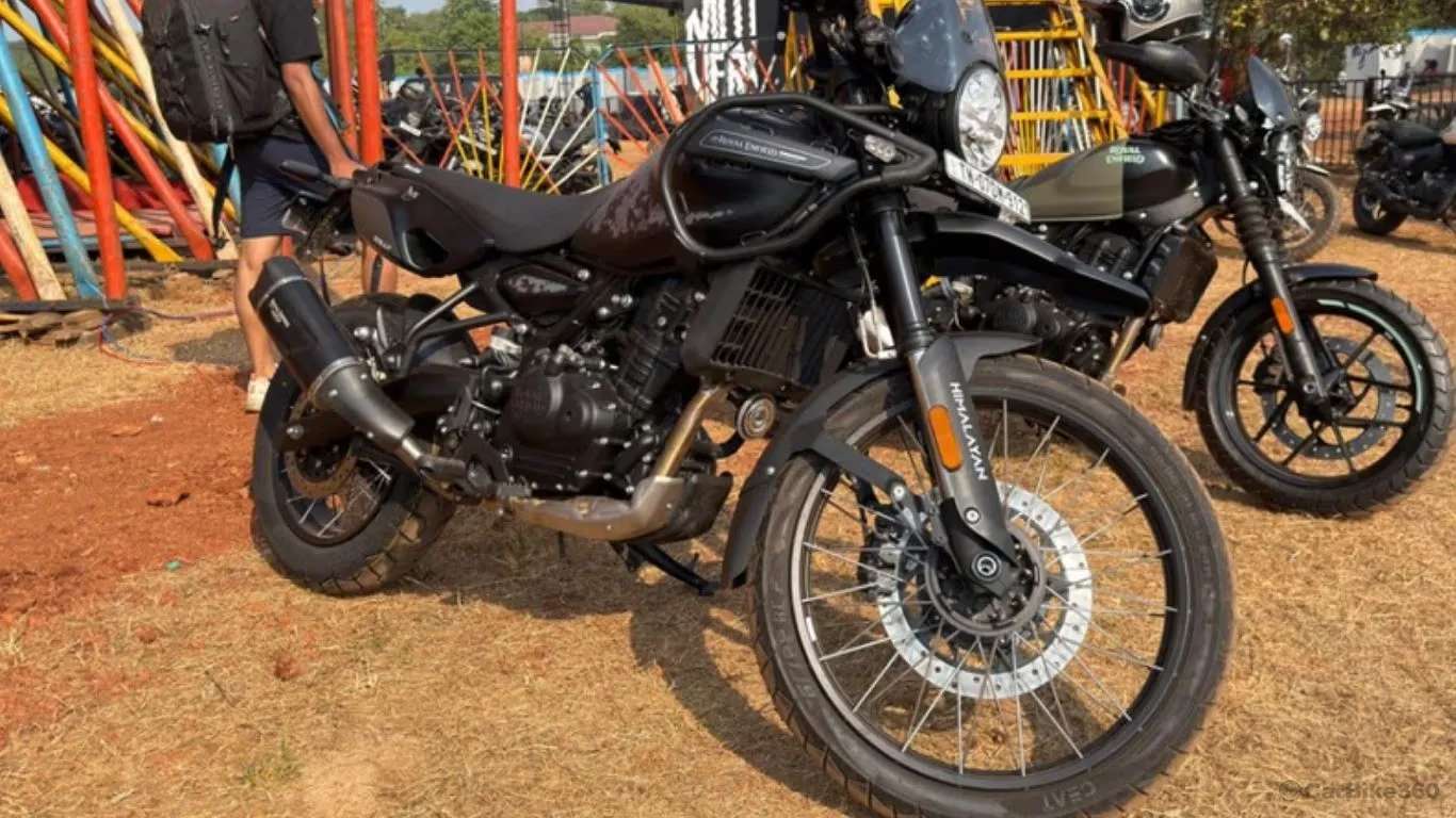 Motoverse 2025: Royal Enfield Himalayan 450 Mana Black Edition Launched in India Audio