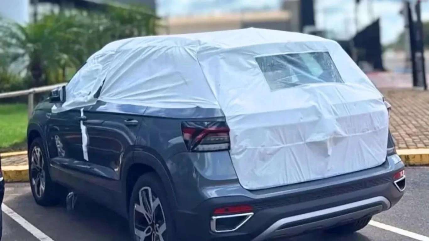 Volkswagen Taigun Facelift Spied