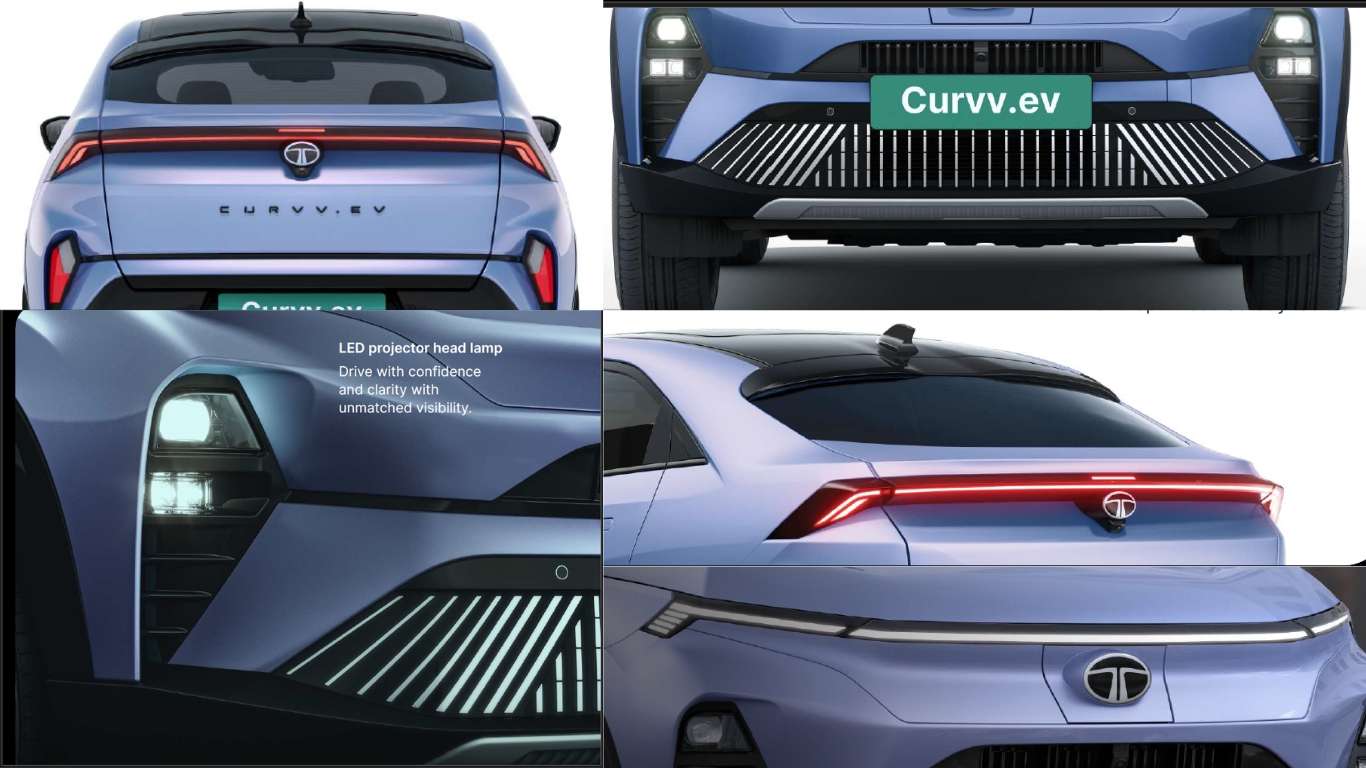 Tata Curvv EV Exterior Design