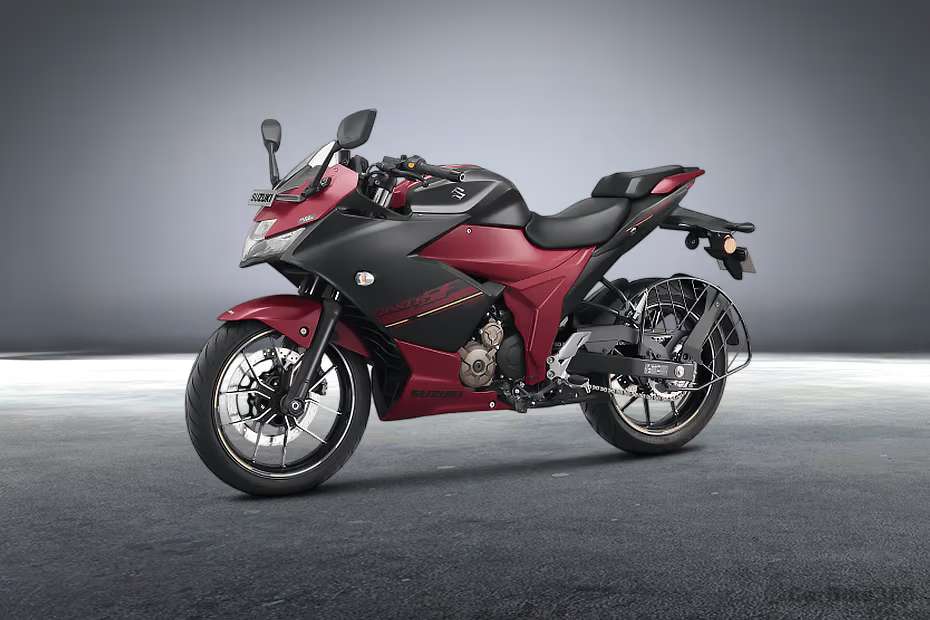Suzuki Gixxer SF 250 Flex Fuel Front Left Quarter View Suzuki Gixxer SF 250 Flex Fuel Front Left Quarter View