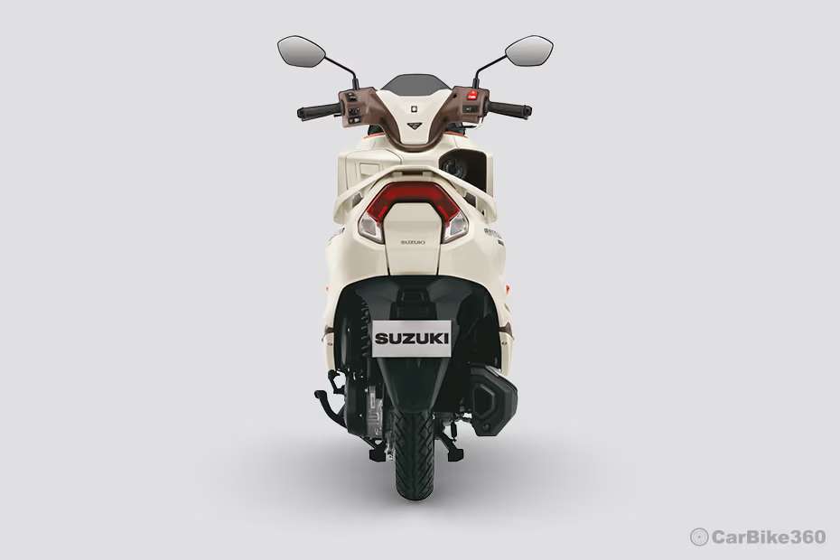 Suzuki Burgman Street Rear View Suzuki Burgman Street Rear View