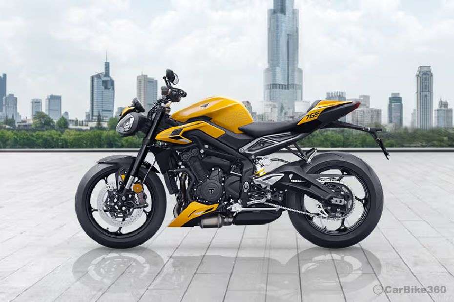 Triumph Street Triple 765 Left Side View Triumph Street Triple 765 Left Side View