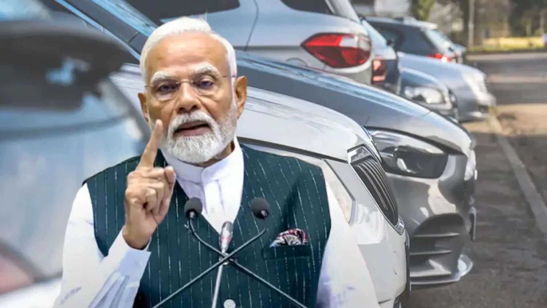 PM Narendra Modi addressing on GST Reforms on Auto Sector
