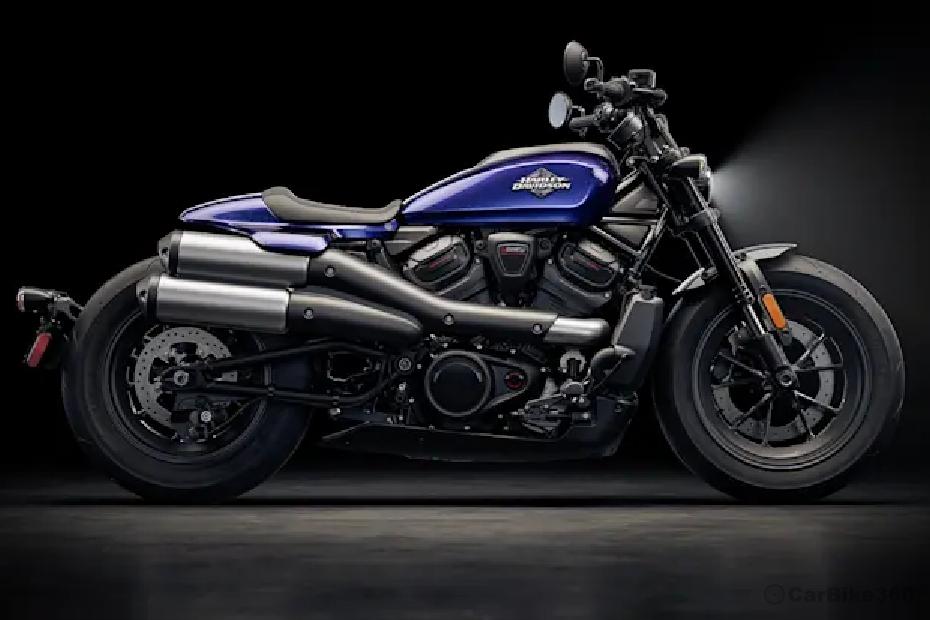 Harley davidson sportster s right side view Harley davidson sportster s right side view