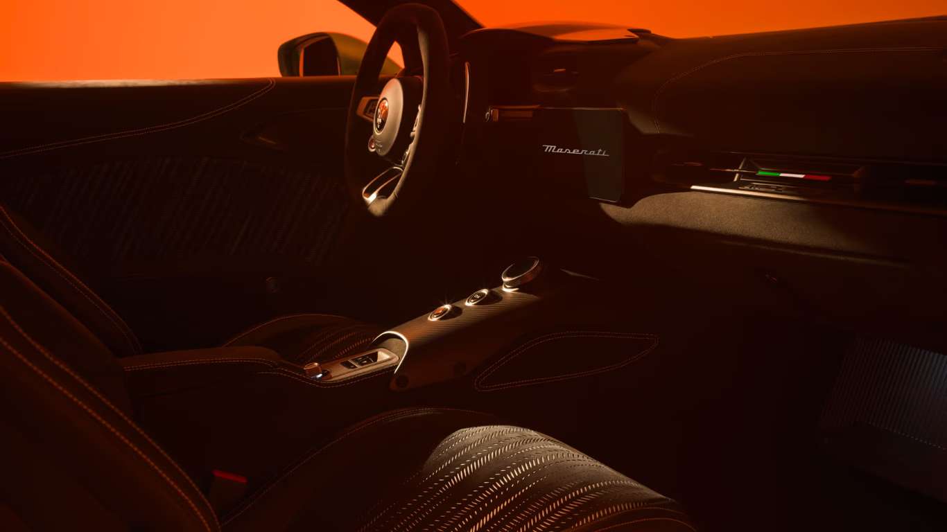 MCPura is nearly identical to the MC20 inside dashboard and steering MCPura is nearly identical to the MC20 inside dashboard and steering