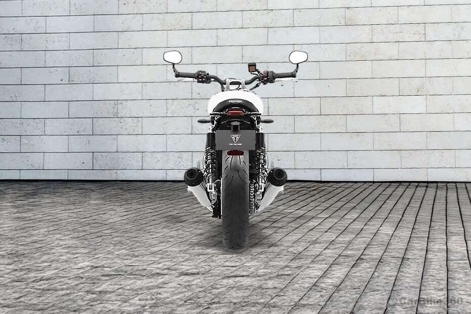 Triumph Speed Twin 1200 Rear View Triumph Speed Twin 1200 Rear View