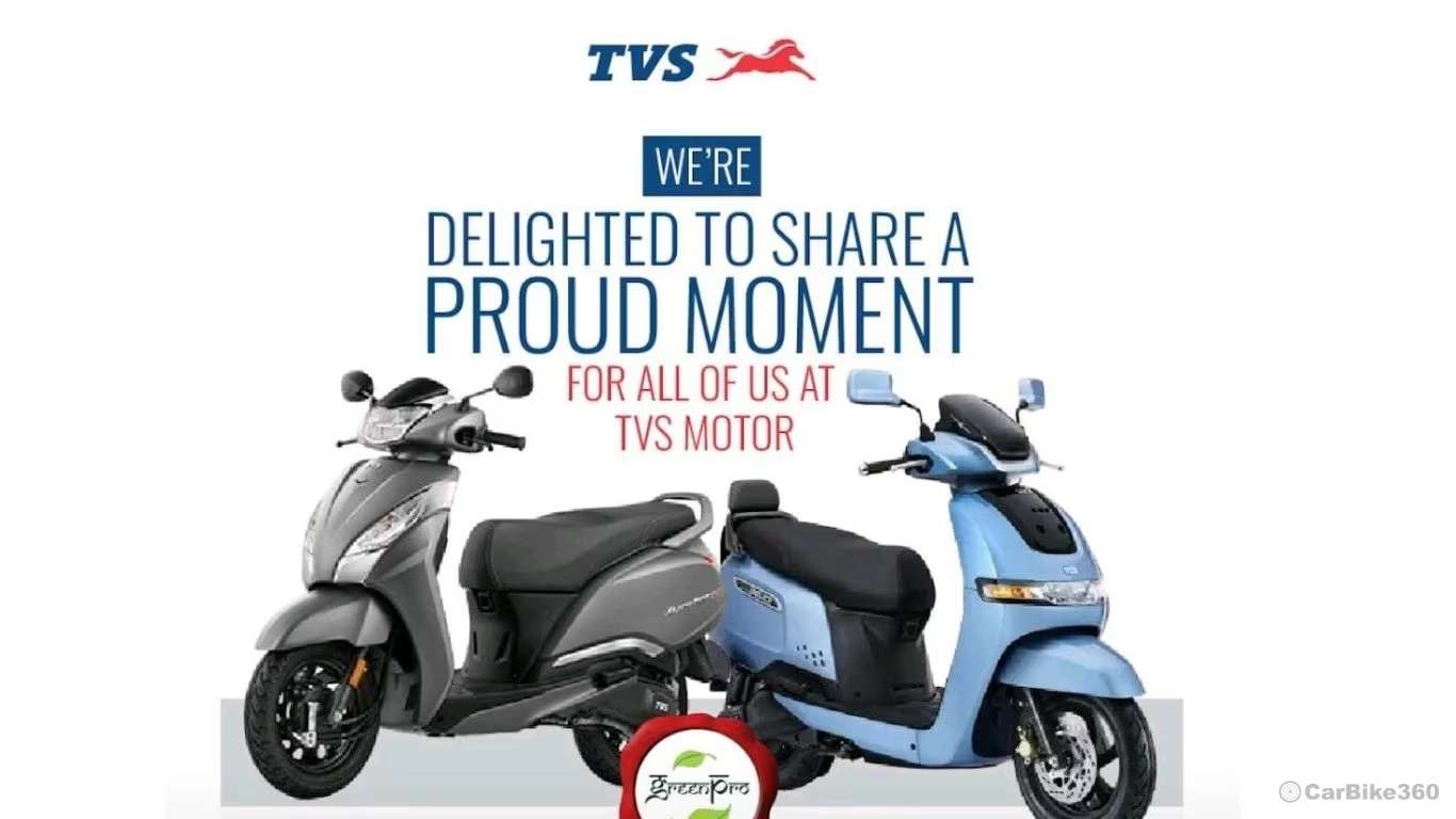 TVS Motor Sets New Benchmark As Jupiter 125 and iQube Earn India’s First Dual GreenPro Ecolabel for ICE & EV Audio