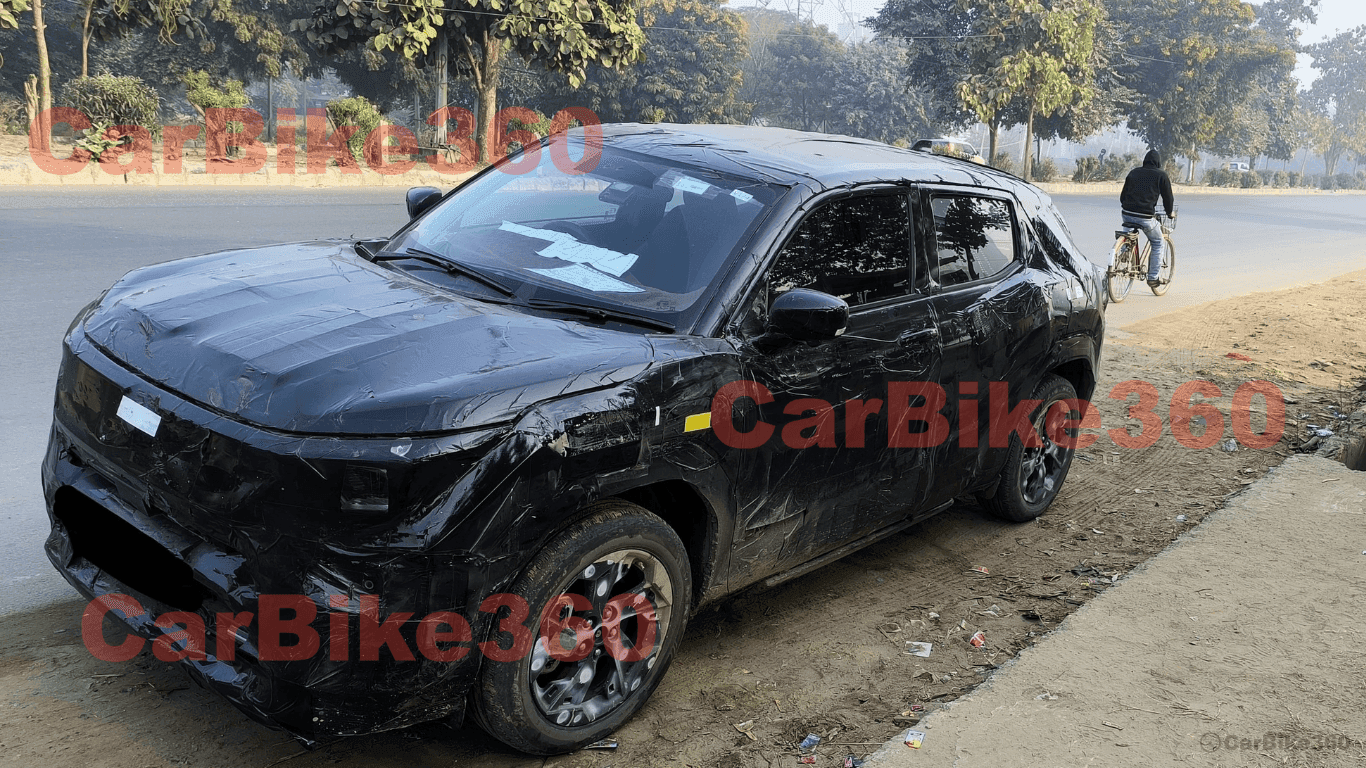 नई मारुति सुजुकी ईवी टेस्टिंग के दौरान स्पॉट हुई: ईवीएक्स या 7 सीटर ग्रैंड विटारा New Maruti EV - Can Be a Seven Seater Grand Vitara