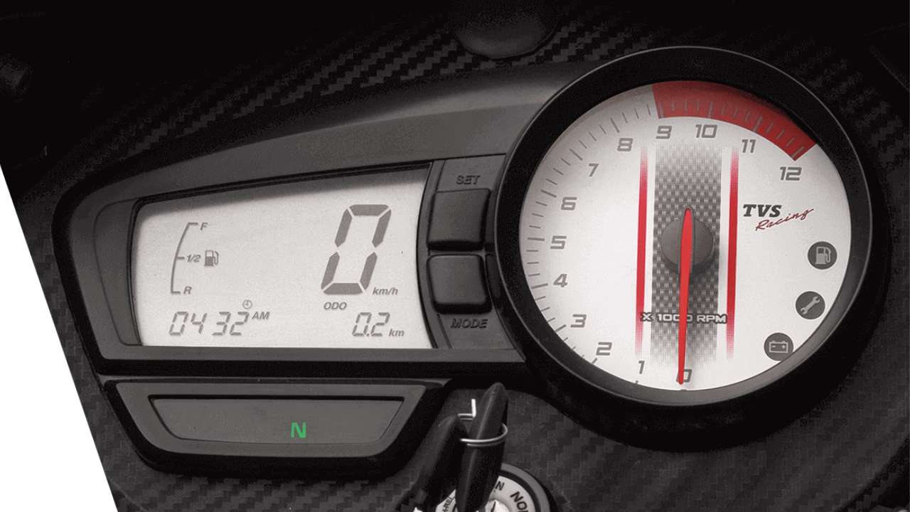 TVS Apache RTR 180 Instrument Cluster TVS Apache RTR 180 Instrument Cluster
