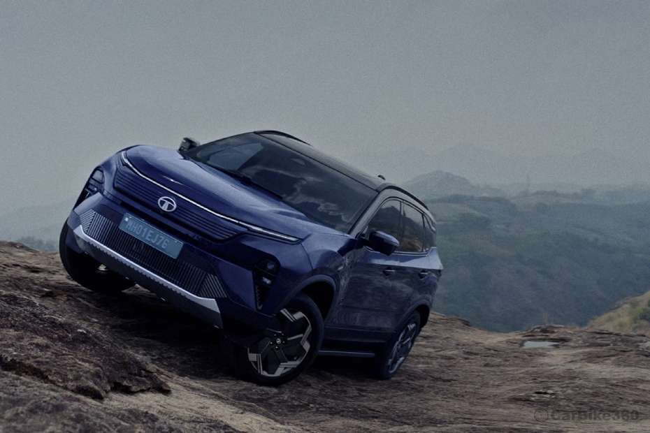 Tata Harrier EV Left Front Three Quarter Tata Harrier EV Left Front Three Quarter