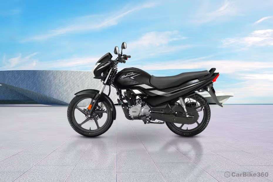 Hero Super Splendor Left Side View Hero Super Splendor Left Side View