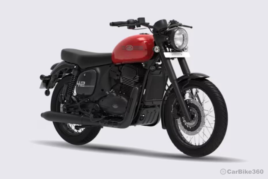 Jawa 42 right front three quarter Jawa 42 right front three quarter