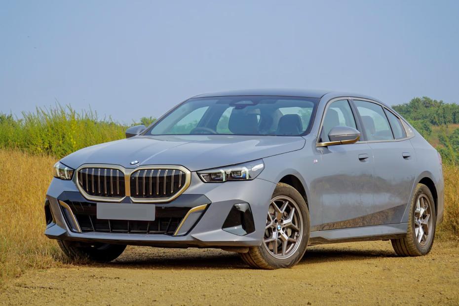 BMW 5 Series Left Front Three Quarter View BMW 5 Series Left Front Three Quarter View