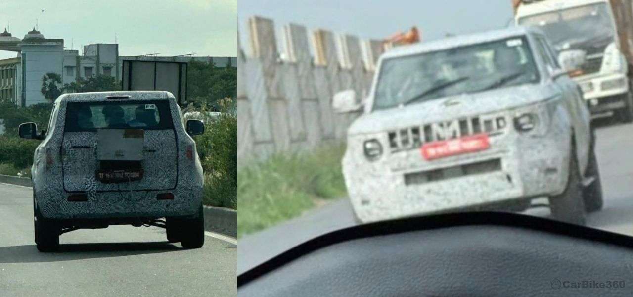 First Spy Shot: New-Gen Mahindra Bolero Spotted Testing Audio