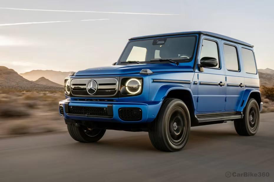 Mercedes Benz G580 with EQ Technology Left Front Three Quarter Mercedes Benz G580 with EQ Technology Left Front Three Quarter