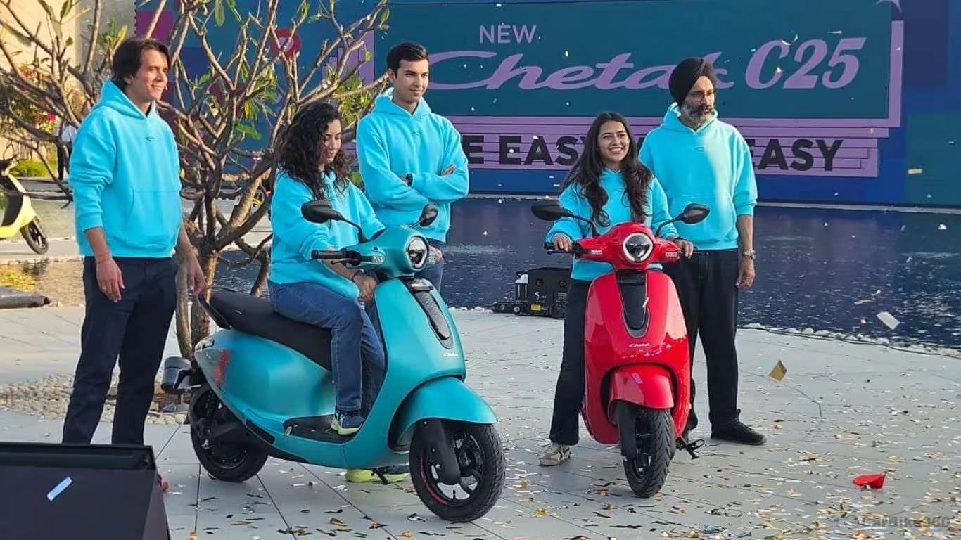 2026 Bajaj Chetak C25 01 Launched in India At Rs 91,399 Onwards Audio