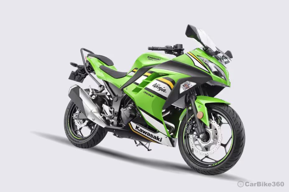 Kawasaki ninja 300 right front three quarter Kawasaki ninja 300 right front three quarter