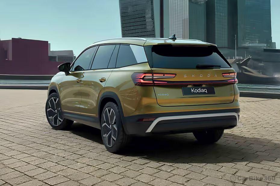 Skoda Kodiaq Left Rear Three Quarter Skoda Kodiaq Left Rear Three Quarter