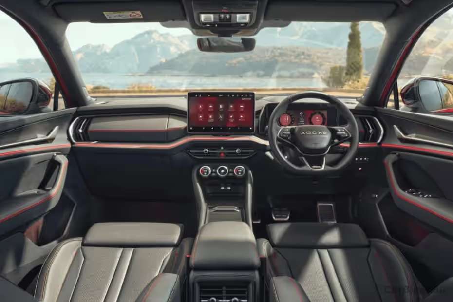 Skoda Kodiaq RS Dashboard Skoda Kodiaq RS Dashboard