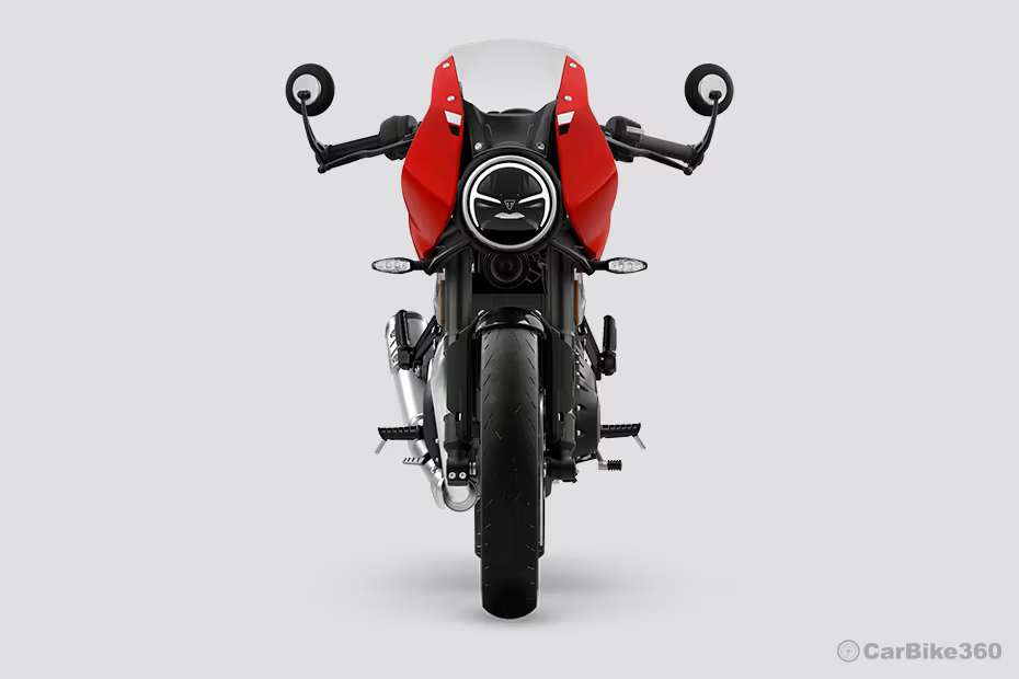 Triumph Thruxton 400 Front View Triumph Thruxton 400 Front View