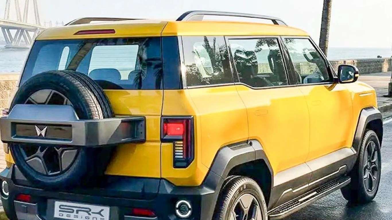 Mahindra Vision S rear view