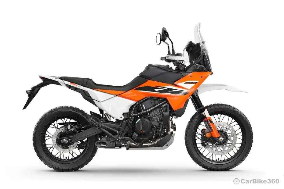 KTM 390 Adventure 2025 Right Side View KTM 390 Adventure 2025 Right Side View