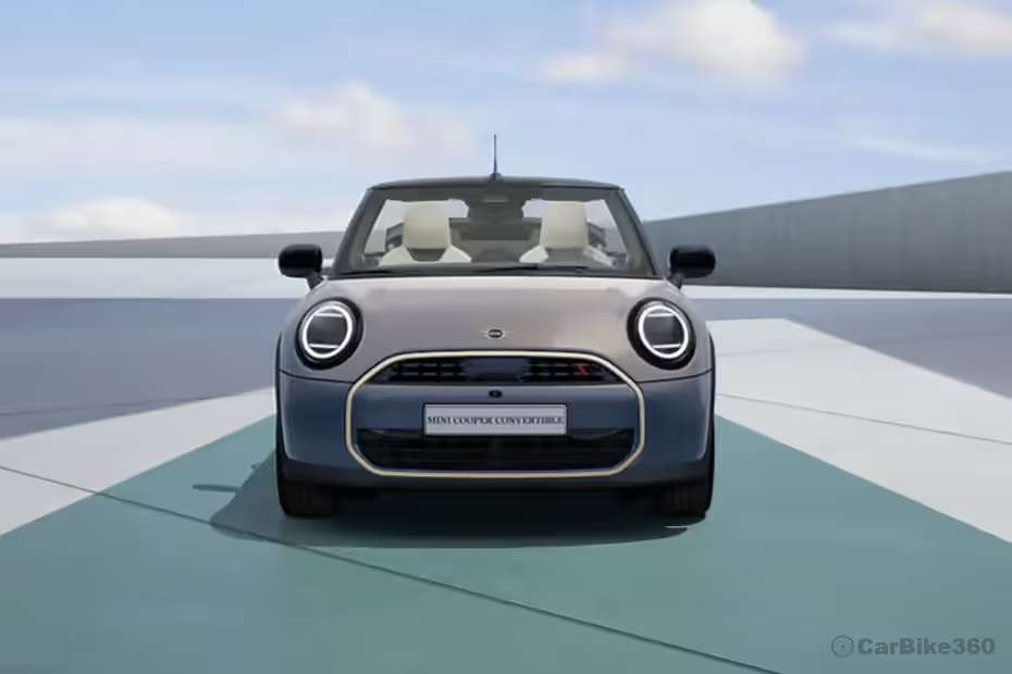 Mini Cooper S Convertible Front View Mini Cooper S Convertible Front View