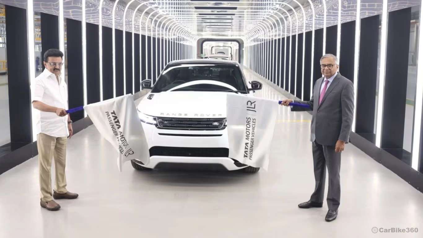 Tata Motors Begins Production at New Tamil Nadu Plant, Rolls Out Locally Assembled Range Rover Evoque Audio