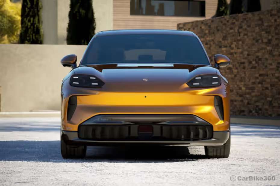 Porsche Cayenne Coupe Electric Front View Porsche Cayenne Coupe Electric Front View