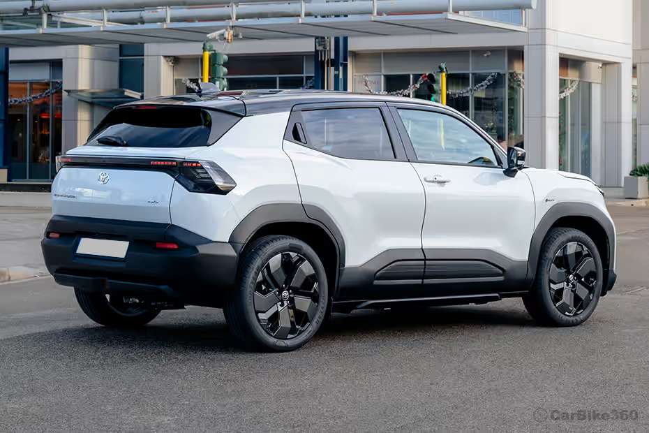 Toyota Urban Cruiser EV Right Rear Three Quarter Toyota Urban Cruiser EV Right Rear Three Quarter