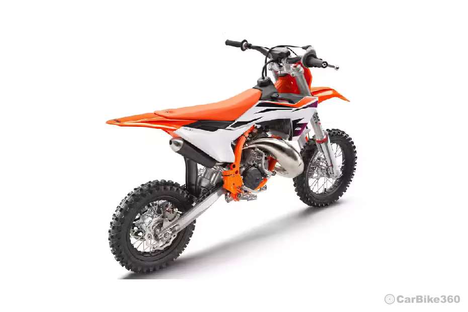 KTM 50 SX Right Rear Three Quarter KTM 50 SX Right Rear Three Quarter
