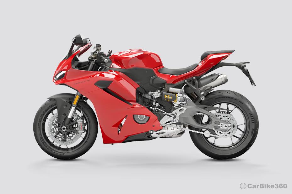 Ducati panigale v2 side profile view (left) Ducati panigale v2 side profile view (left)