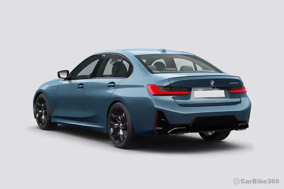 BMW 3 Series Rear Left Three Quarter View BMW 3 Series Rear Left Three Quarter View