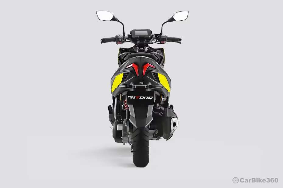 TVS Ntorq 150 Rear View TVS Ntorq 150 Rear View