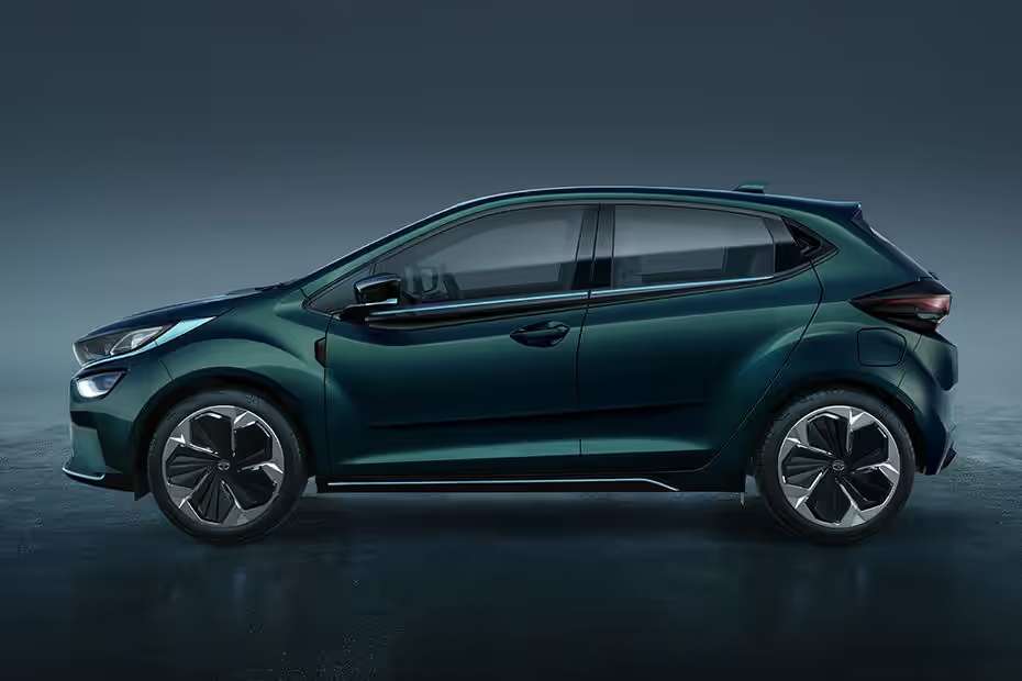 Tata Altroz EV Left Side View Tata Altroz EV Left Side View